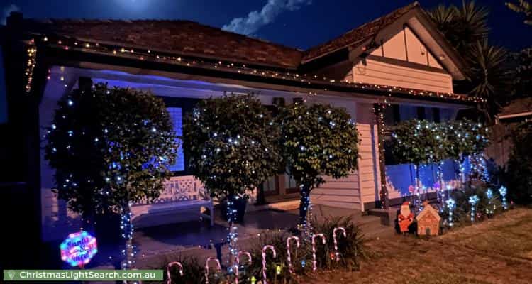 Christmas Light display at 116 Murray Road, Preston
