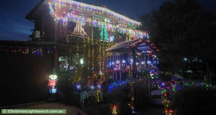 Christmas Light display at 35 Booran Parade, Tootgarook