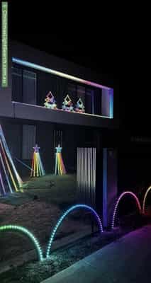Christmas Light display at 13 Berrima Street, Glenelg North
