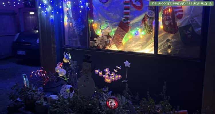 Christmas Light display at 22 Payne Street, Caboolture