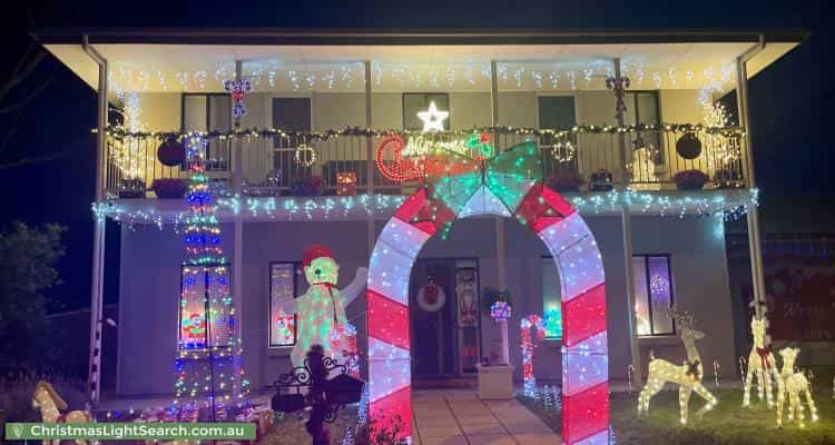 Christmas Light display at 28 Wild Orchid Avenue, Aldinga Beach