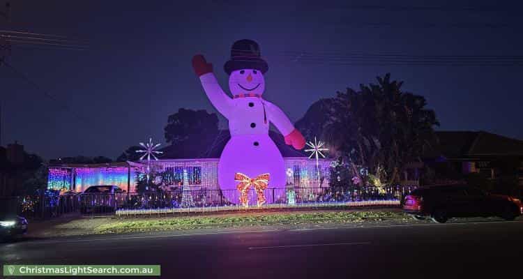 Christmas Light display at 60 South Terrace, Pooraka