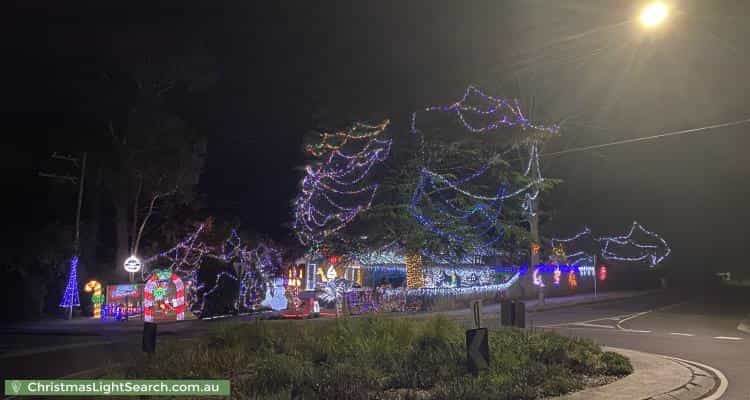 Christmas Light display at 63 Army Road, Boronia