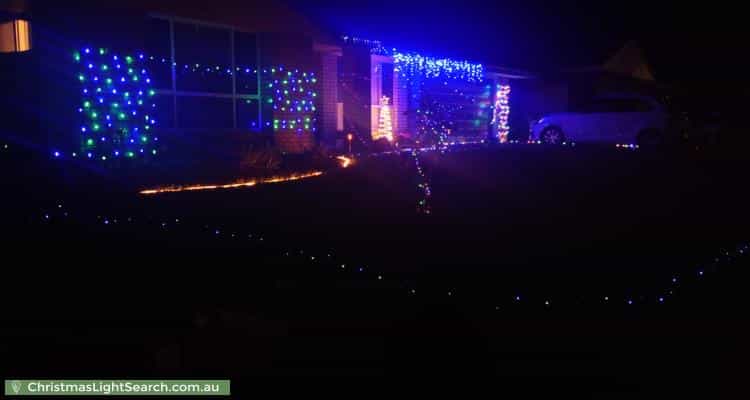 Christmas Light display at 11 Murraya Drive, Morayfield