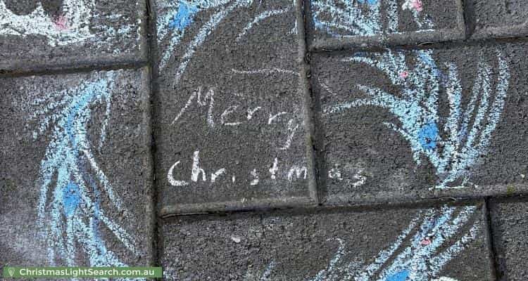 Christmas Light display at 22 Heysen Parade, Hayborough