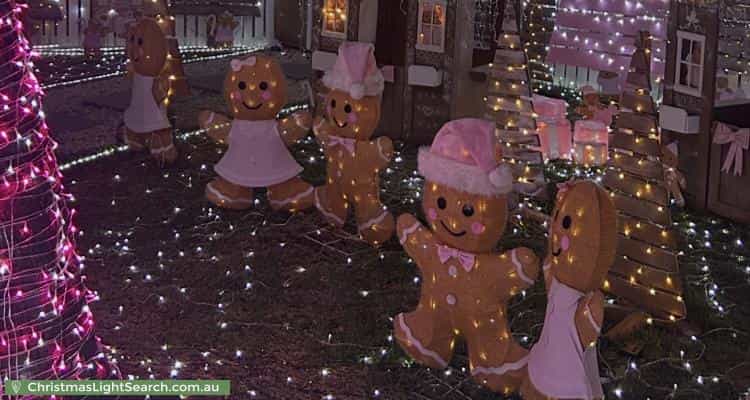 Christmas Light display at  Sylvan Circuit, Noarlunga Downs
