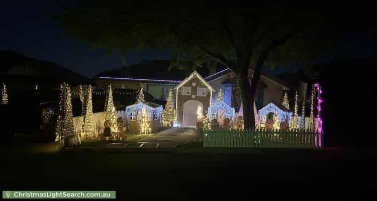 Christmas Light display at  Sylvan Circuit, Noarlunga Downs