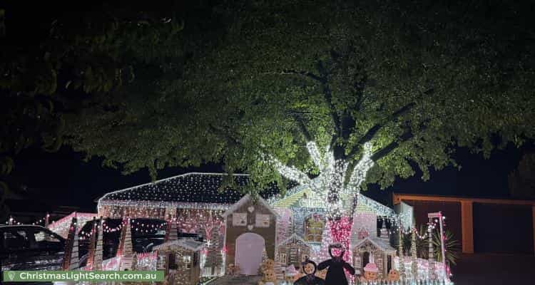 Christmas Light display at  Sylvan Circuit, Noarlunga Downs