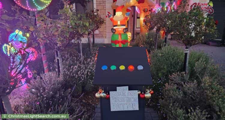 Christmas Light display at 1 Tyrone Avenue, Campbelltown