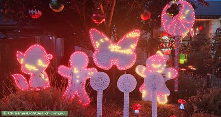 Christmas Light display at 1 Tyrone Avenue, Campbelltown