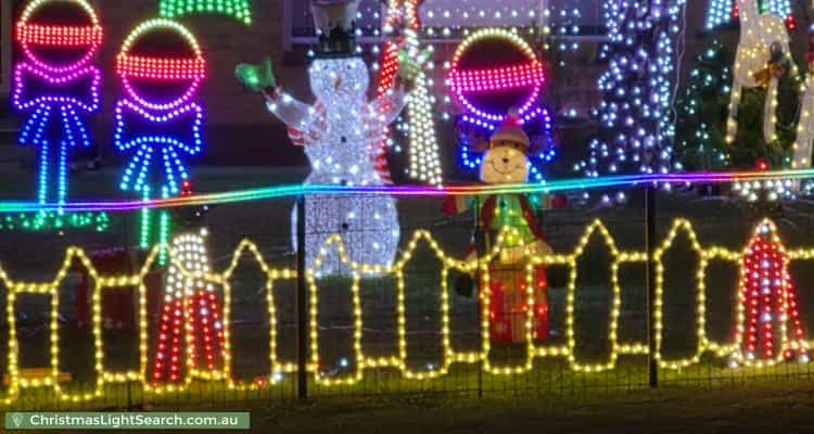 Christmas Light display at 20 Sorrento Parade, Hayborough
