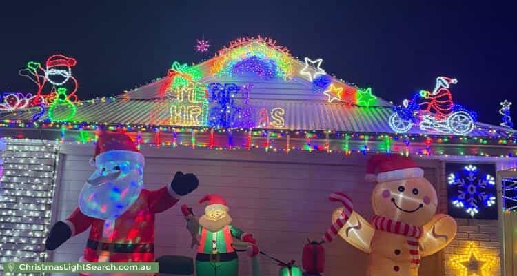 Christmas Light display at 10 McAndrew Street, Caboolture