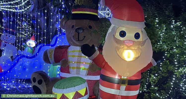 Christmas Light display at 51 Tipiloura Street, Ngunnawal