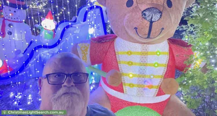 Christmas Light display at 51 Tipiloura Street, Ngunnawal