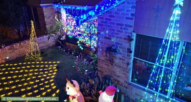 Christmas Light display at 90B Iolanthe Street, Bassendean