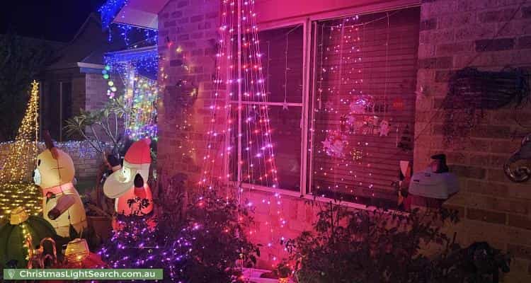 Christmas Light display at 90B Iolanthe Street, Bassendean