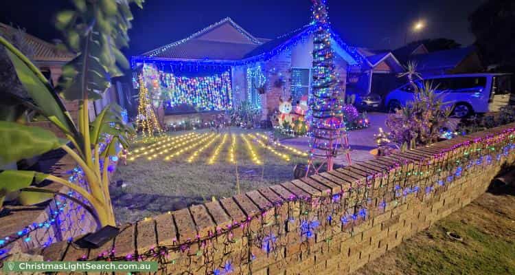 Christmas Light display at 90B Iolanthe Street, Bassendean