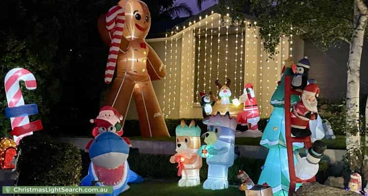 Christmas Light display at 9 Kilfera Court, Narre Warren
