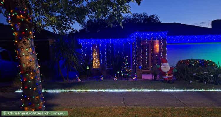 Christmas Light display at 6 Kimberley Grove, Pakenham