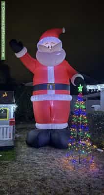 Christmas Light display at 7 Garrick Street, Fadden