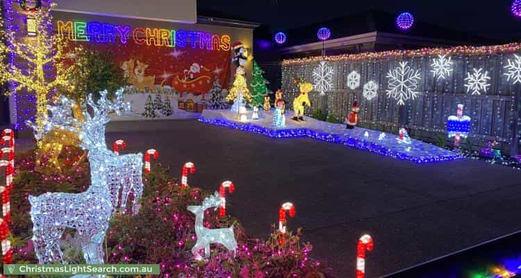Christmas Light display at 11 Davanzo Avenue, Clarinda