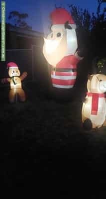 Christmas Light display at 12 Brougham Close, Eumemmerring