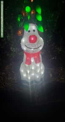 Christmas Light display at 12 Brougham Close, Eumemmerring