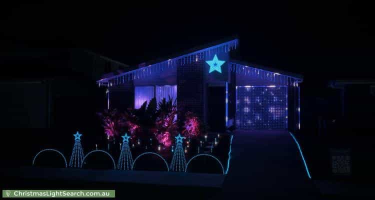 Christmas Light display at 70 Macmillan Loop, Belivah