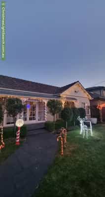 Christmas Light display at 34 Summit Avenue, Oak Park