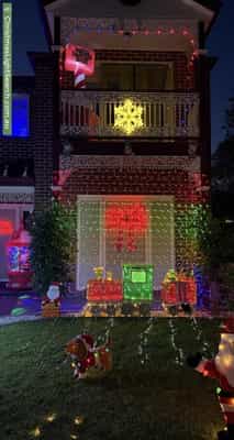 Christmas Light display at 23 Southampton Drive, Point Cook