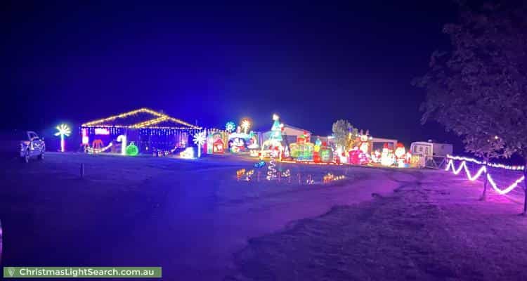 Christmas Light display at 162 Bucky Springs Road, Bombala