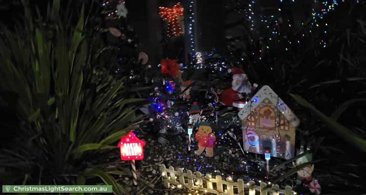 Christmas Light display at  Whitfords Drive, Armstrong Creek