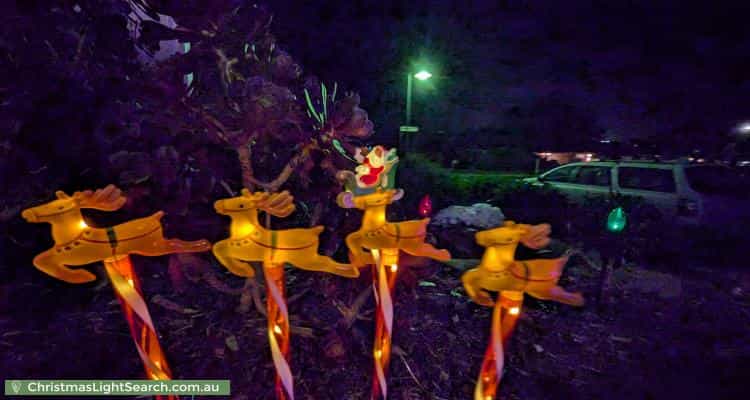 Christmas Light display at 13 Sylvan Circuit, Noarlunga Downs