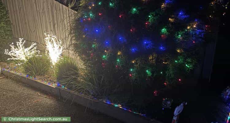 Christmas Light display at 57 Pia Drive, Rowville