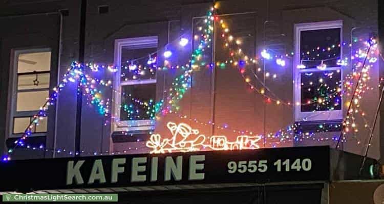 Christmas Light display at 260 Darling Street, Balmain