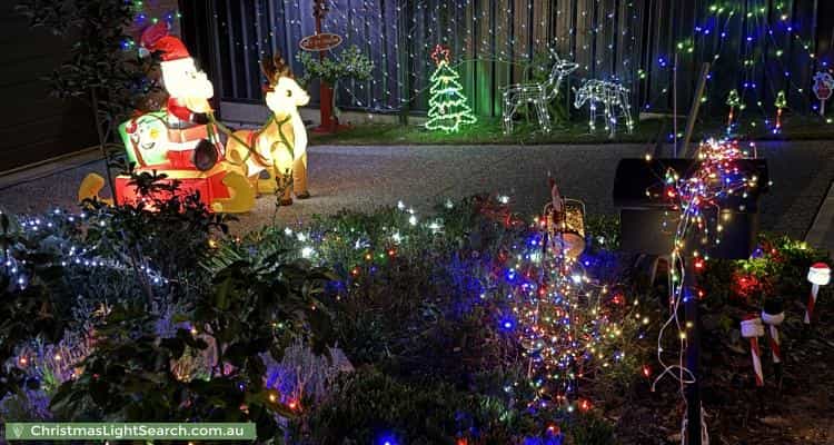 Christmas Light display at 53 Mclauchlan Road, Windsor Gardens