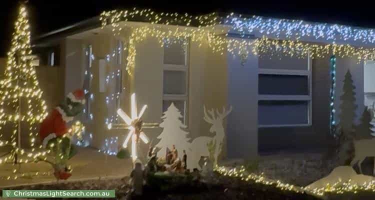 Christmas Light display at 18 Fabius Way, Manor Lakes