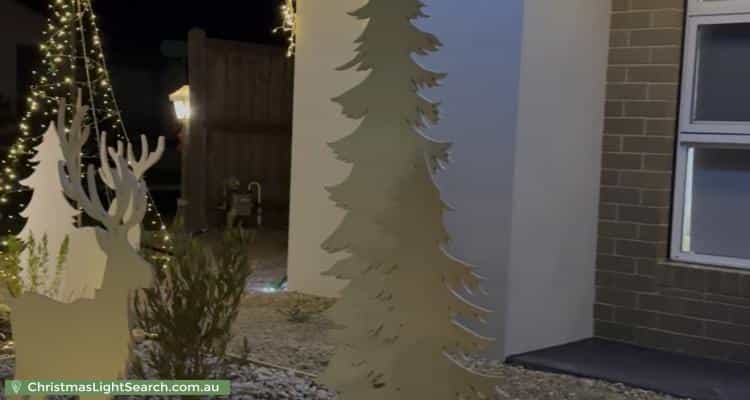 Christmas Light display at 18 Fabius Way, Manor Lakes