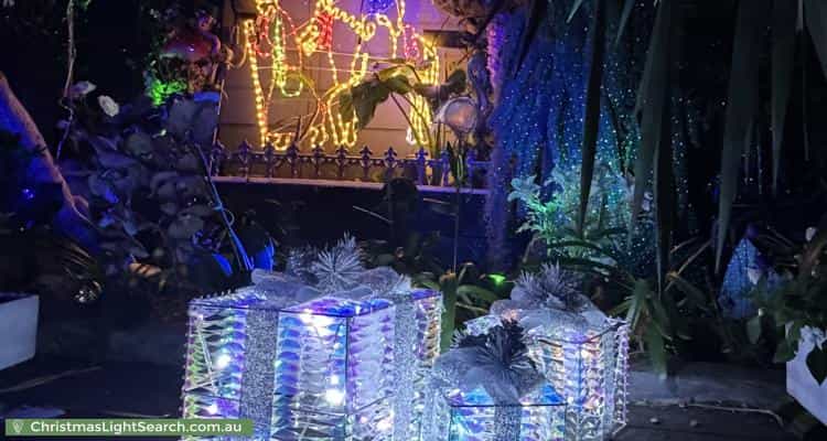 Christmas Light display at 48 Cameron Street, Birchgrove