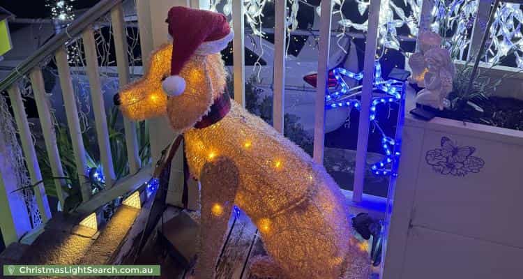 Christmas Light display at 48 Cameron Street, Birchgrove