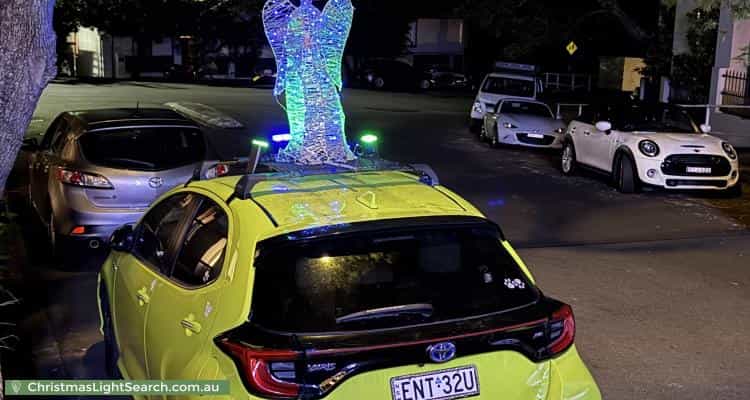 Christmas Light display at 48 Cameron Street, Birchgrove