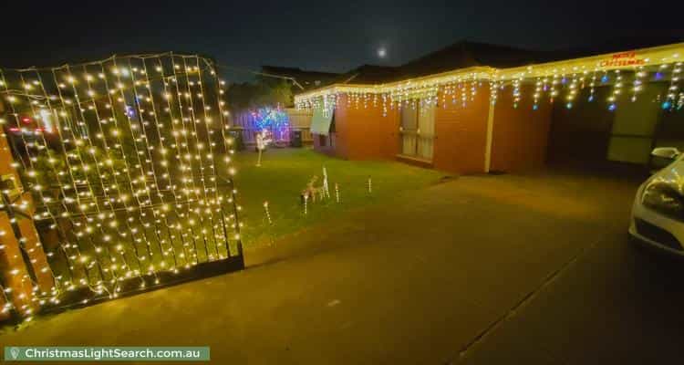 Christmas Light display at 28 Oakdene Grove South, Altona Meadows