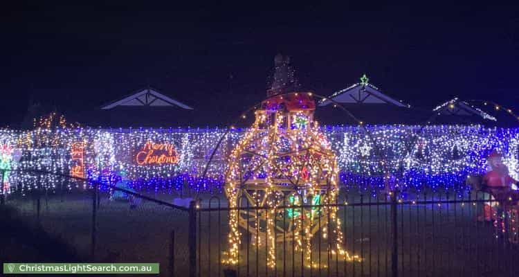Christmas Light display at 547 Devonshire Road, Kemps Creek