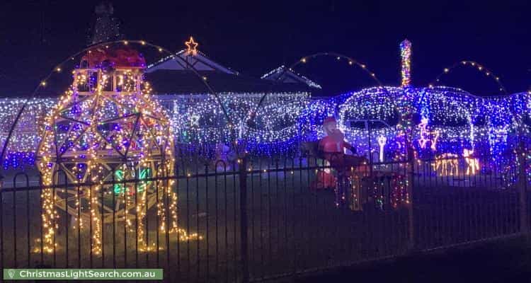Christmas Light display at 547 Devonshire Road, Kemps Creek