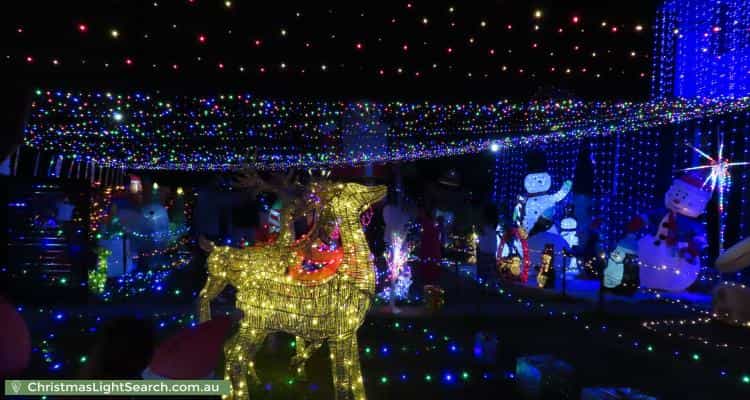 Christmas Light display at 45 Doonside Crescent, Blacktown