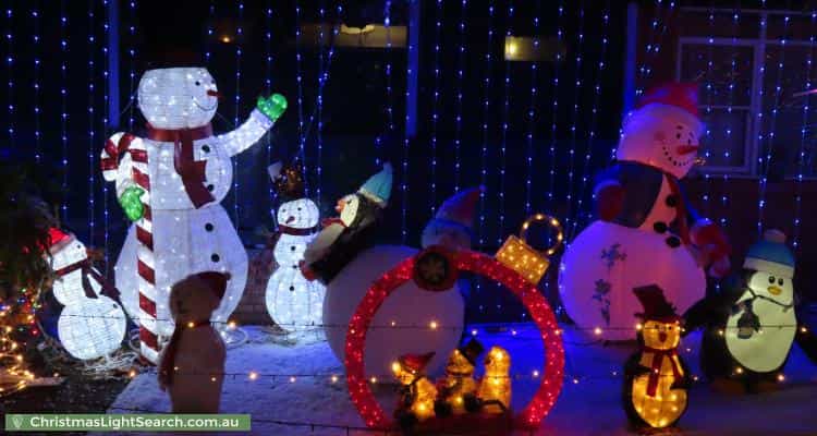 Christmas Light display at 45 Doonside Crescent, Blacktown