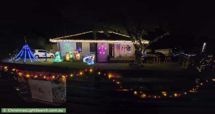 Christmas Light display at 39 Sturt Street, Lalor Park