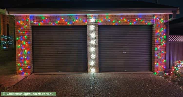 Christmas Light display at 139 Evelyn Street, Macquarie Fields