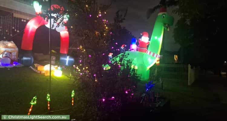 Christmas Light display at 19 Celtis Street, Acacia Ridge