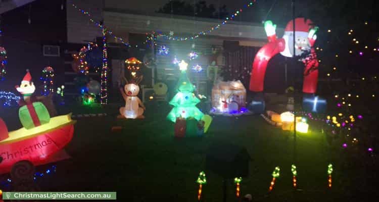 Christmas Light display at 19 Celtis Street, Acacia Ridge